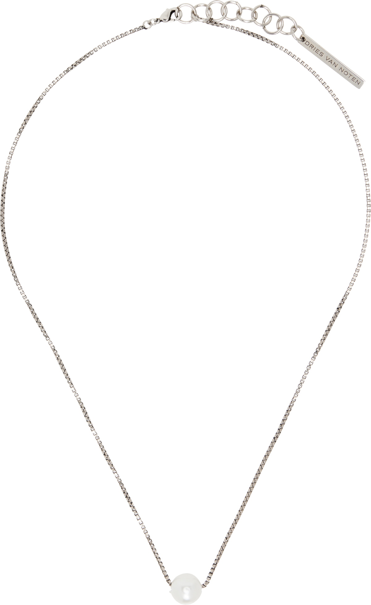 Dries Van Noten Pearl Stud Necklace