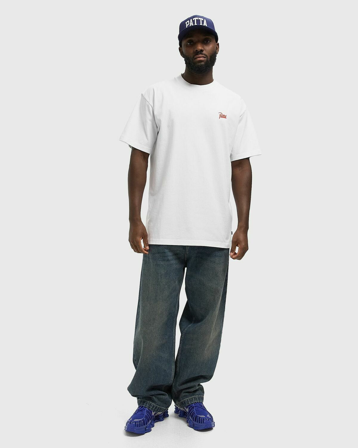 PATTA Smooth Operator Tee White Mens Shortsleefe