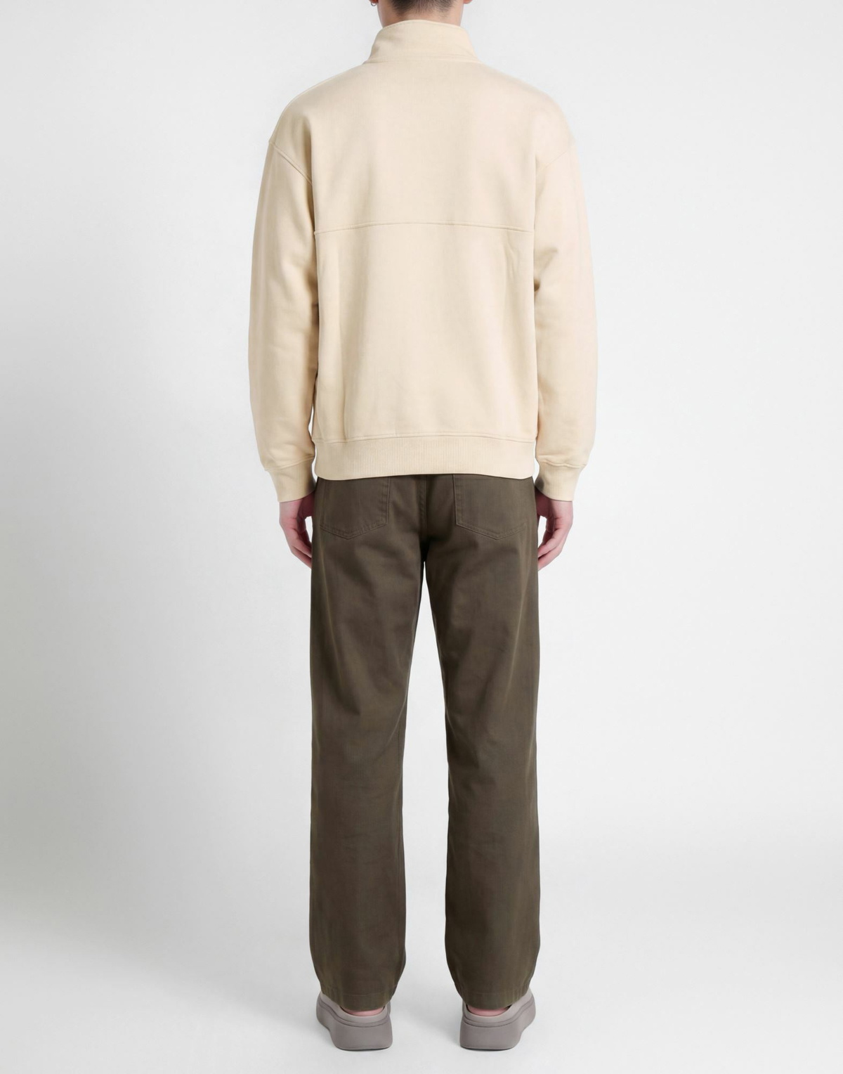 Colorful Standard Mens Sweatshirt Ivory