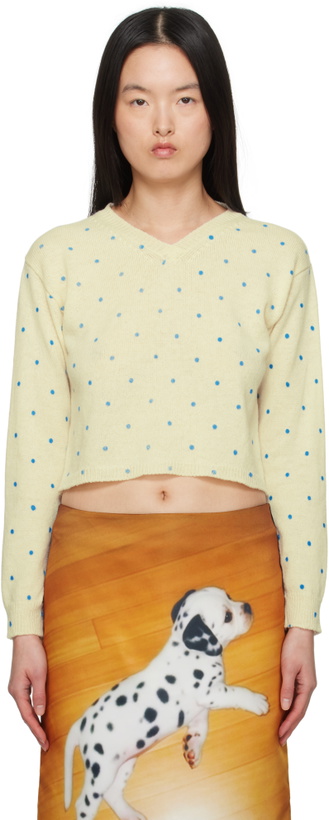 Photo: Ashley Williams Off-White Molly Knit Sweater