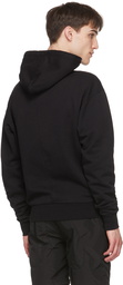 HELIOT EMIL Black Logo Hoodie