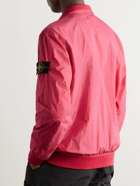 Stone Island - Logo-Appliquéd Crinkle Reps Nylon Jacket - Pink