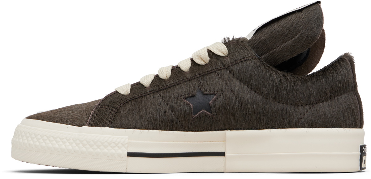 Rick Owens DRKSHDW Gray Converse Edition Onestr Sneakers