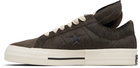 Rick Owens DRKSHDW Gray Converse Edition Onestr Sneakers