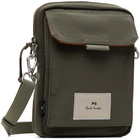 PS by Paul Smith Khaki Logo Patch Pouch