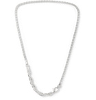 Martine Ali - S-Boxer Silver-Plated Choker Necklace - Silver