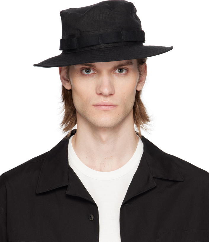 Photo: Y's For Men Black Safari Bucket Hat