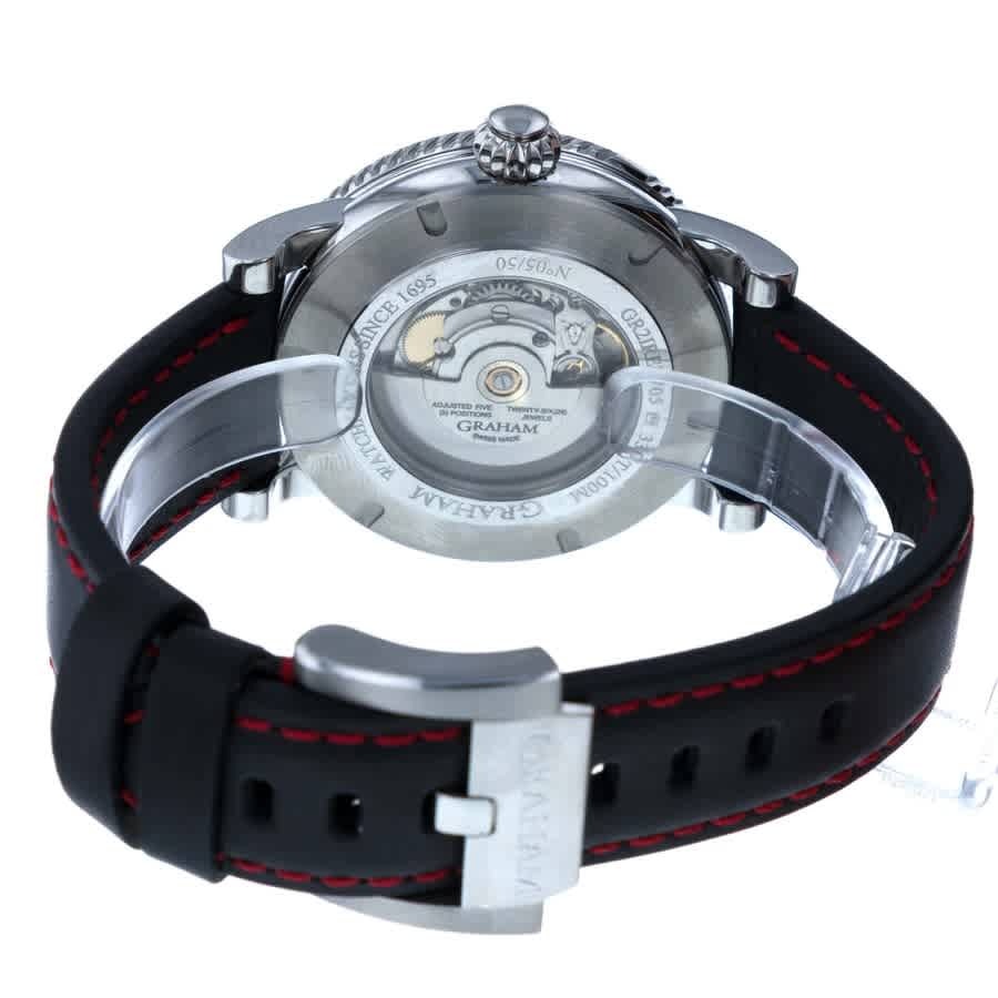 Graham Fortress City Gmt Automatic Black Dial Mens Watch 2FOBC.R01A