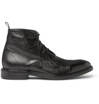 Paul Smith - Jarman Cap-Toe Leather Boots - Black
