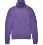 Berluti - Cashmere Rollneck Sweater - Men - Purple
