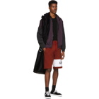 Givenchy Purple and Black Two-Toned Tracksuit Jacket