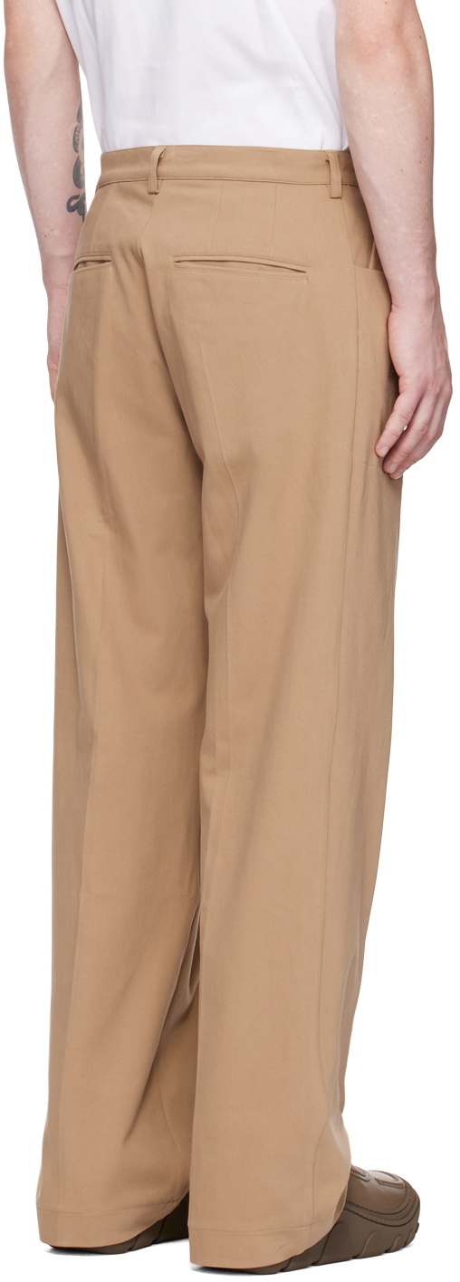 Kiko Kostadinov Beige Orma Reversible Trousers Kiko Kostadinov