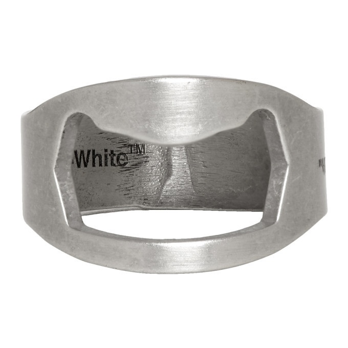 Photo: Off-White Silver Utility Ring