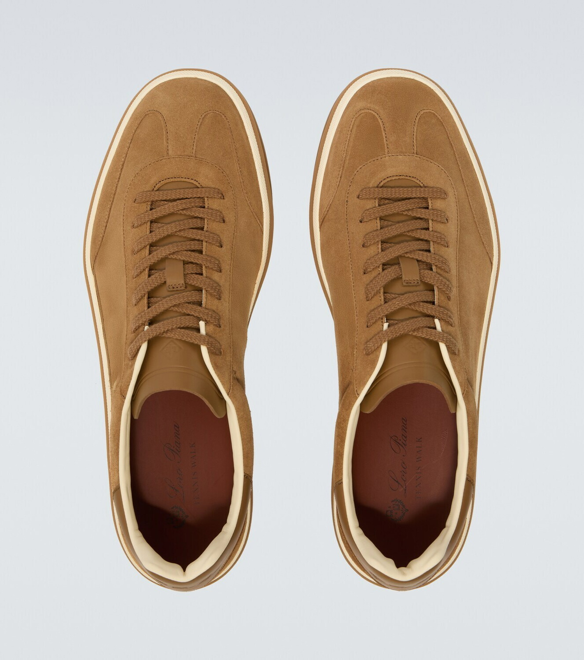 Loro Piana Tennis Walk suede sneakers