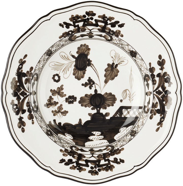 Photo: Ginori 1735 White Oriente Italiano Soup Plate