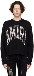 AMIRI Black Cotton Sweatshirt