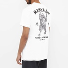 Maharishi Men's Lunar Year of the Tiger T-Shirt in White