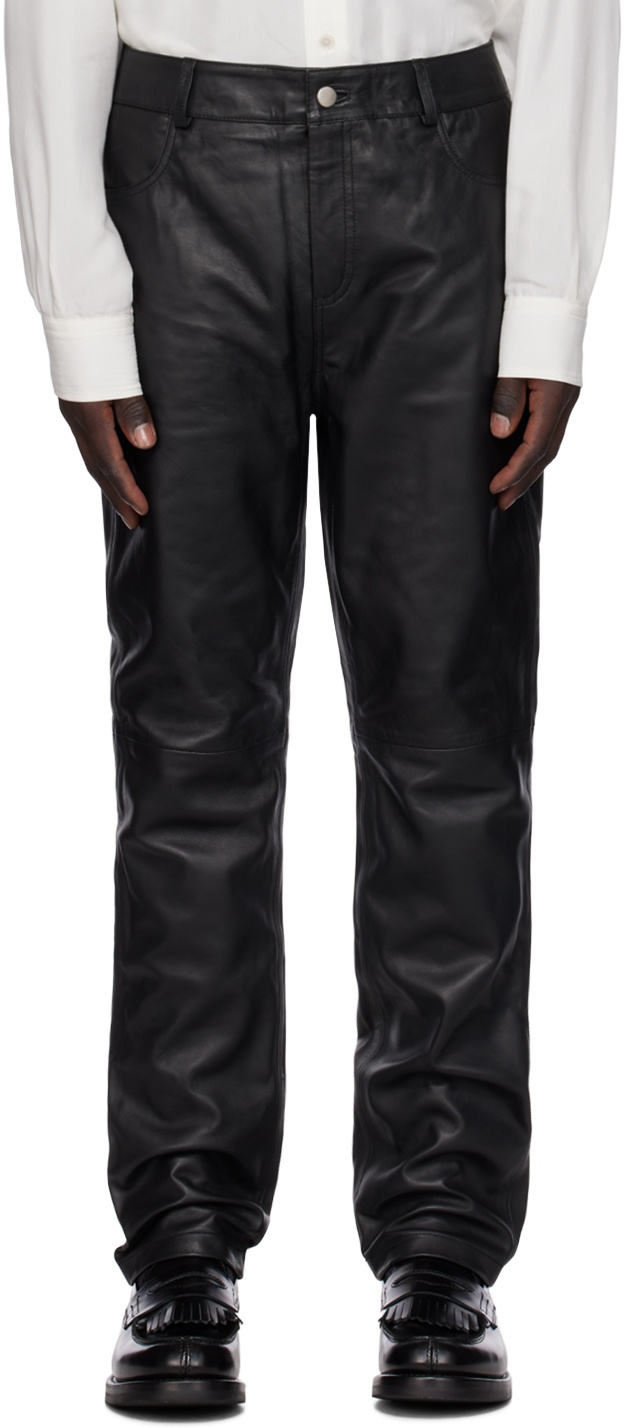 Deadwood Black Phoenix Leather Pants