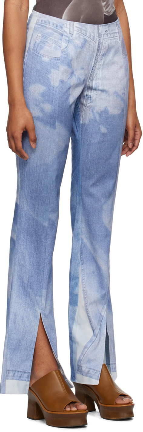 ELLISS Blue Handy Jean Print Jeans