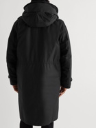 Applied Art Forms - AM2-1 Convertible Padded Cotton-Ventile Hooded Parka with Detachable Liner - Black
