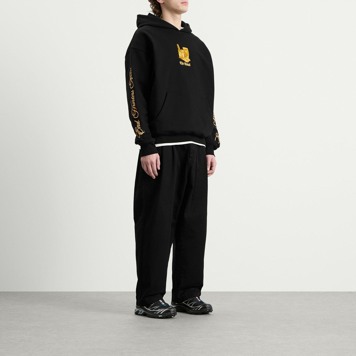 END. The Usual Hoodie in Black
