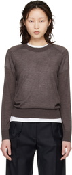 Loulou de Saison Brown Ditto Fluid Sweater