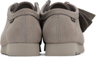 Clarks Originals Gray Wallabee Gore-Tex Derbys