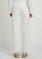 Agolde Harper Crop Straight-leg Jeans White