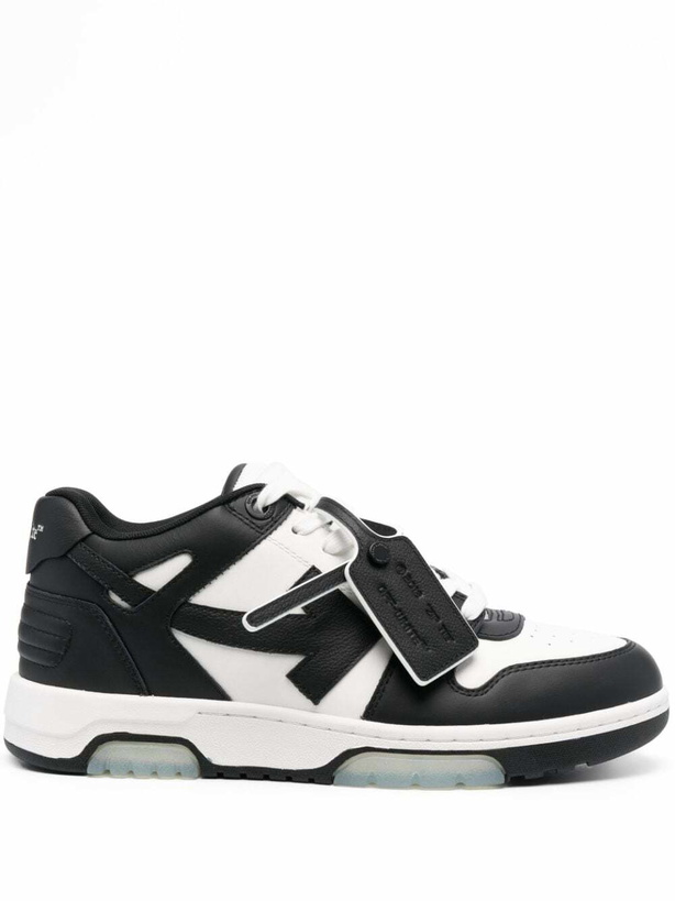 Photo: OFF-WHITE - Out Of Office Leather Sneaker