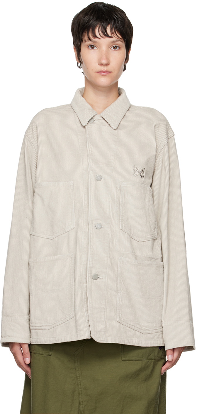 NEEDLES Beige Smith's Edition Embroidered Jacket Needles