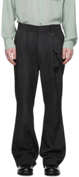 BED J.W. FORD Black Flea Trousers