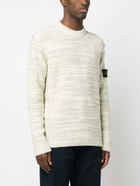 STONE ISLAND - Wool Crenwck Jumper