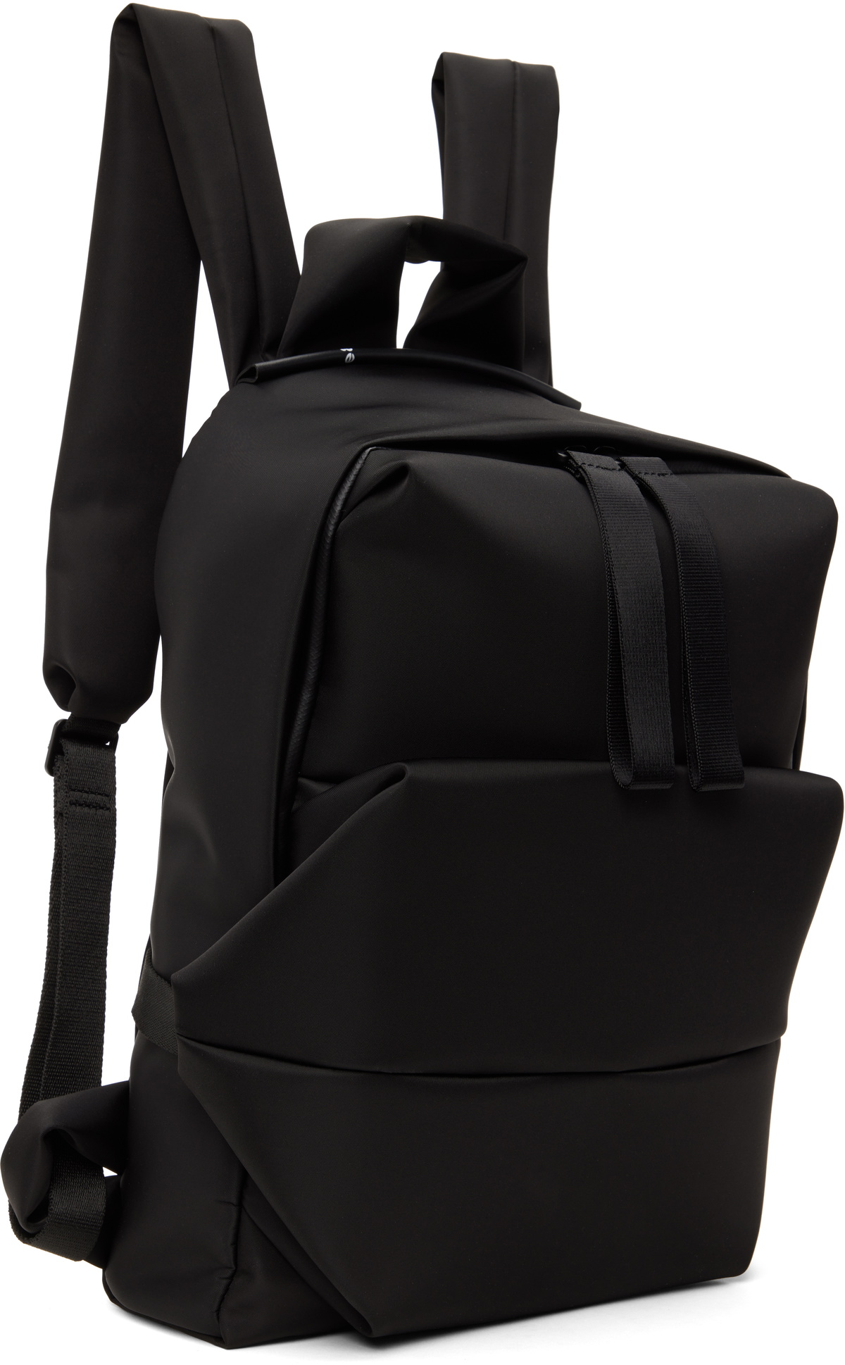 Côte&Ciel Black Sava S Sleek Backpack