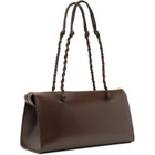Jil Sander Brown Tangle Tent Bag