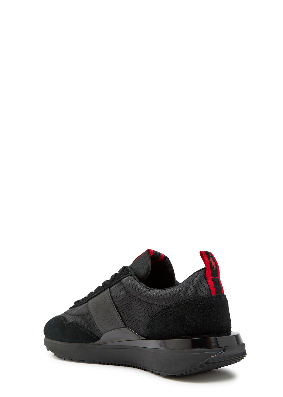 Polo Ralph Lauren Train 89 Panelled Mesh Sneakers Black