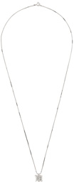 MISBHV Silver 'The M' Necklace