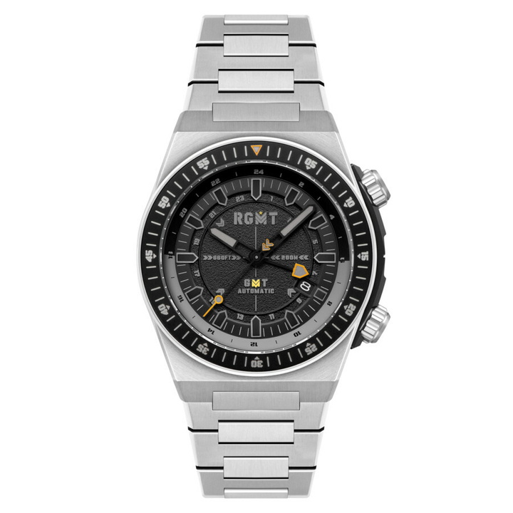 Photo: RGMT Marksman Automatic Black Dial Mens Watch RG-8073-55