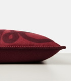 Loewe Anagram wool and cashmere cushion