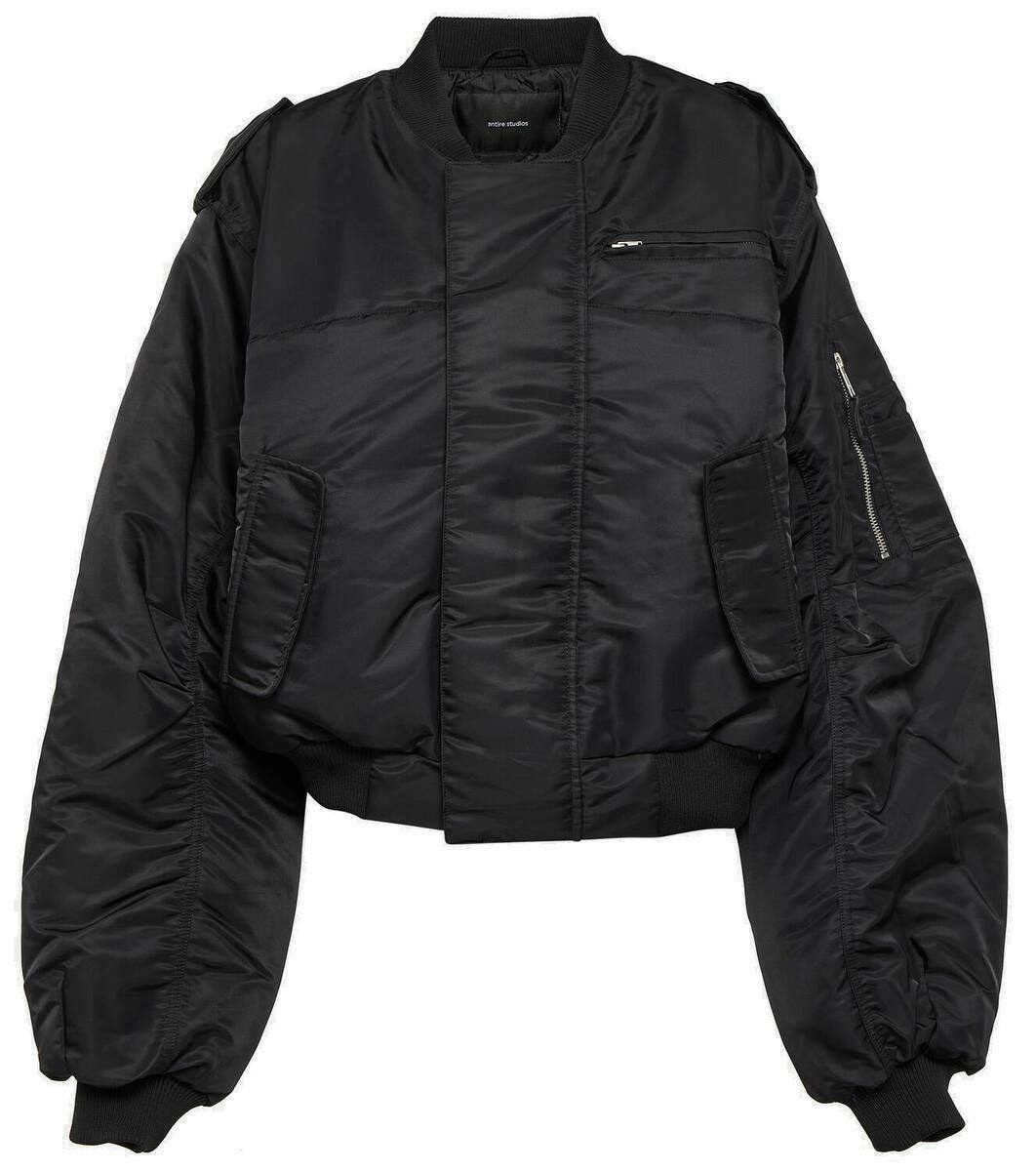 Entire Studios A-2 cropped bomber jacket