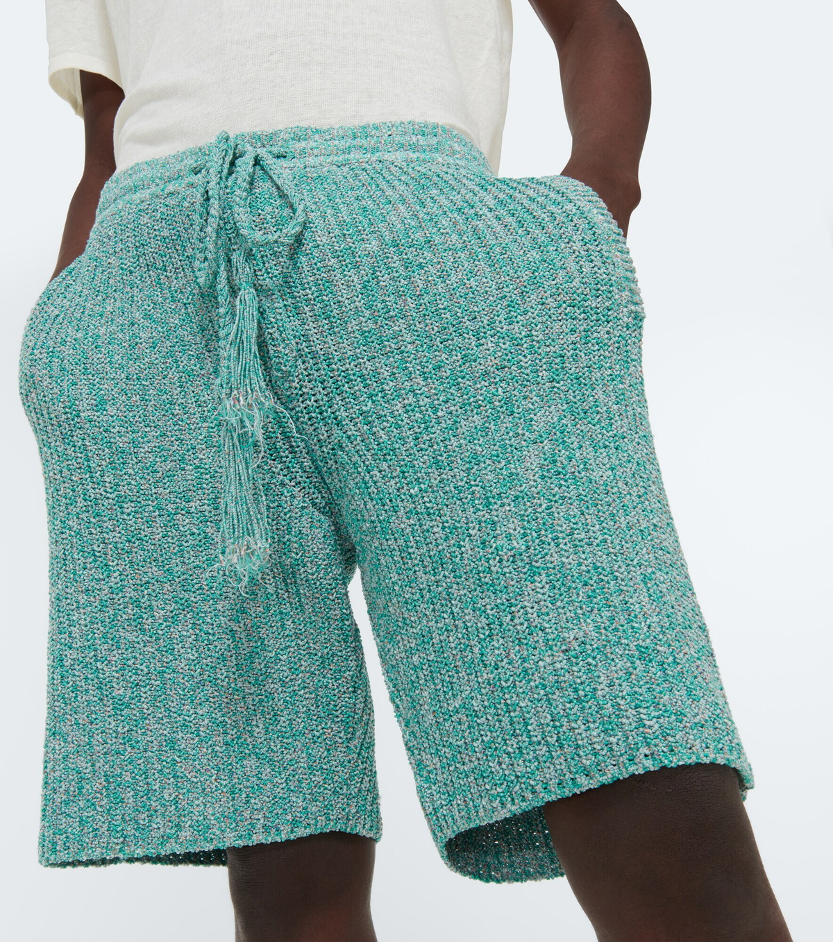 Alanui - Cotton-blend Bermuda shorts