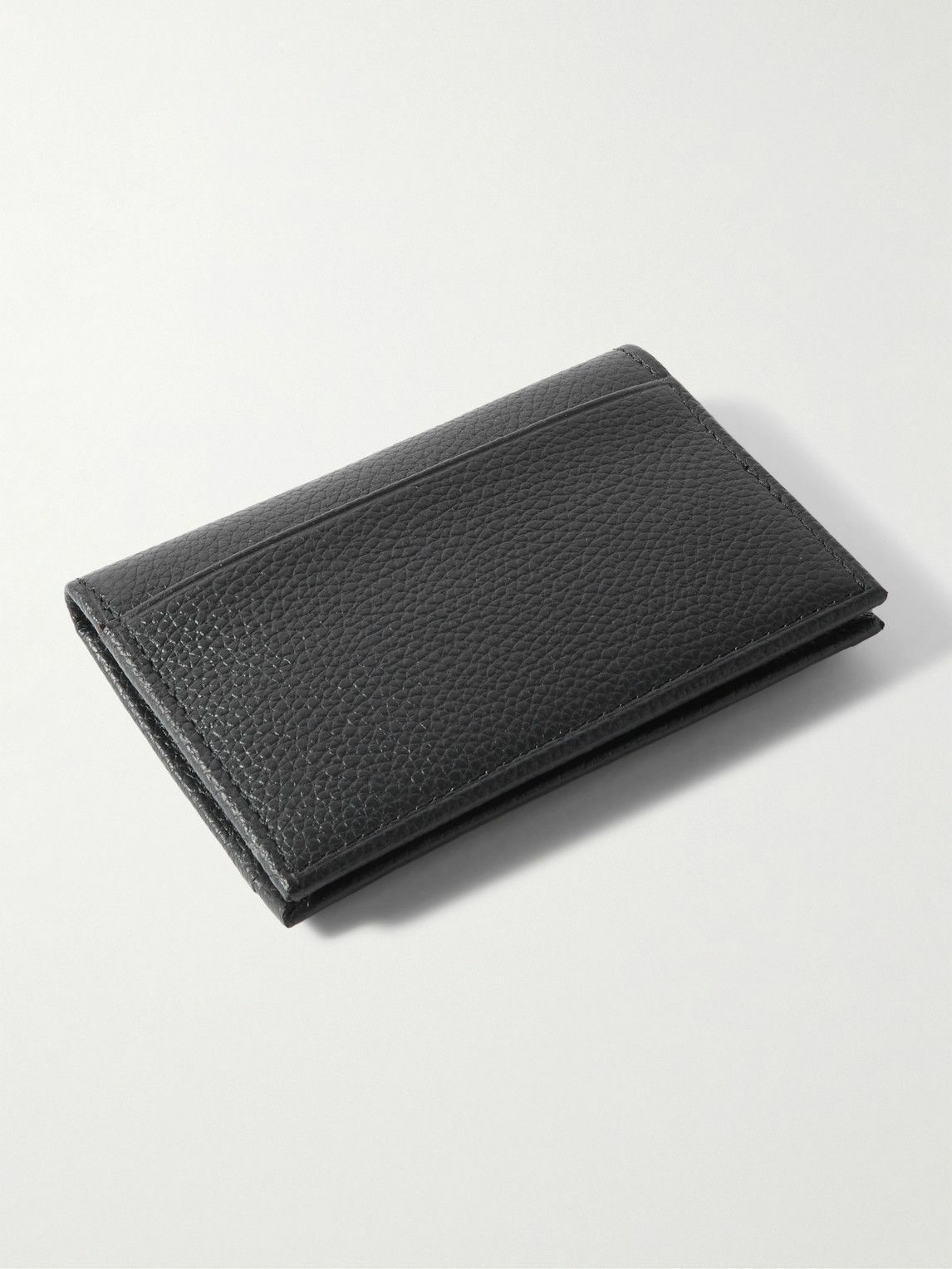 Polo Ralph Lauren - Logo-Print Full-Grain Leather Bifold Cardholder