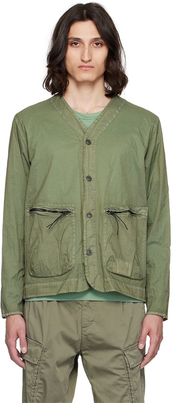 Photo: C.P. Company Green Button Jacket