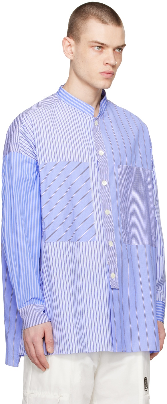 Tanaka Blue Striped Shirt Tanaka