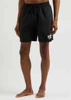 Billionaire Boys Club Diamond Dollars Logo Shell Swim Shorts Black