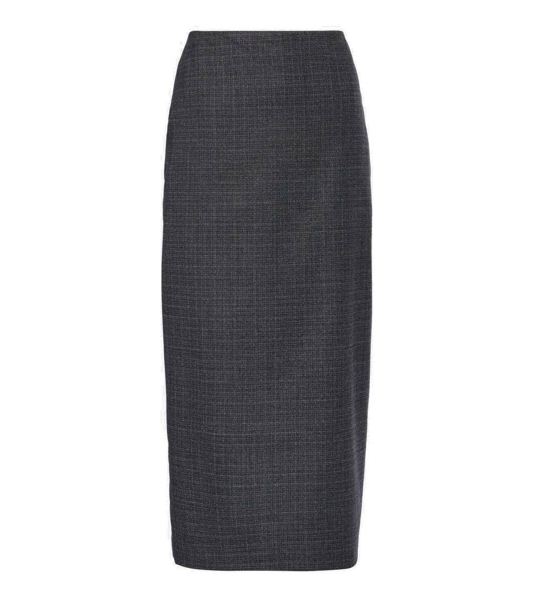 スカート BLAZE MILANO Brown crepe Novalis skirt (SKMSK01NO 0022) Brown crepe Novalis skirt – G&B