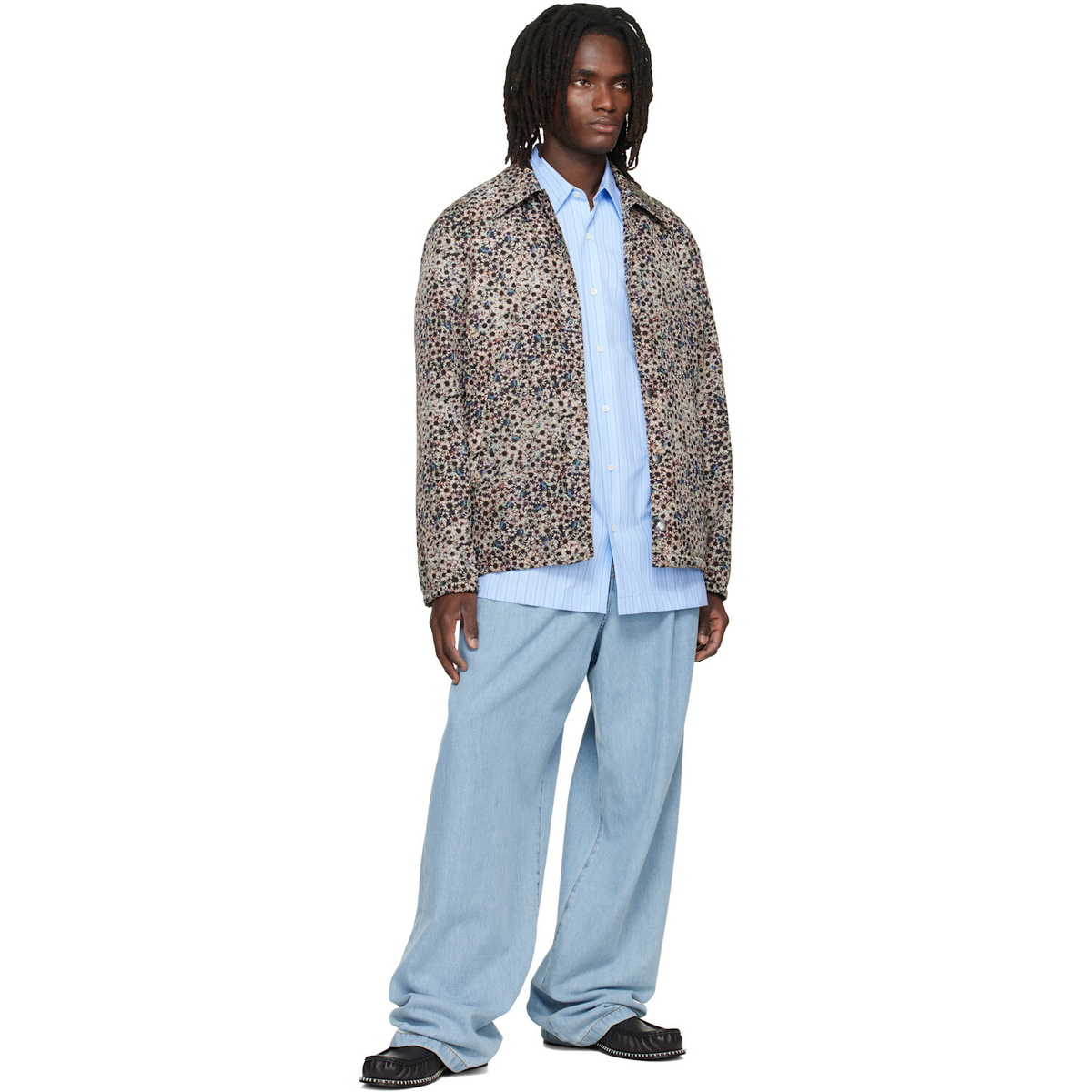Dries Van Noten Multicolor Floral Jacket