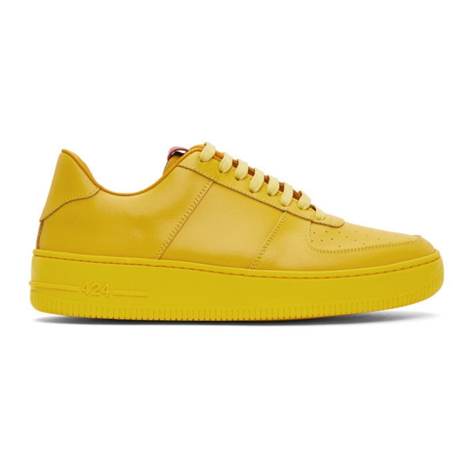 Photo: 424 Yellow adidas Originals Edition Low-Top Sneakers