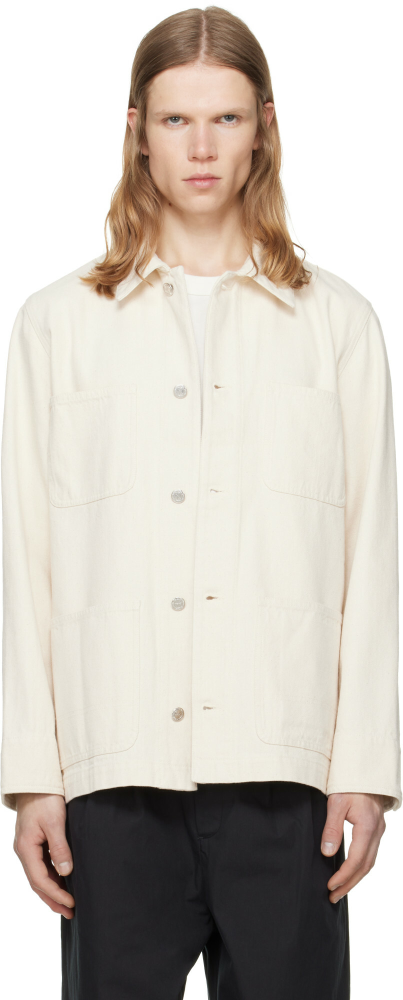 A.P.C. Off-White Perec Denim Jacket