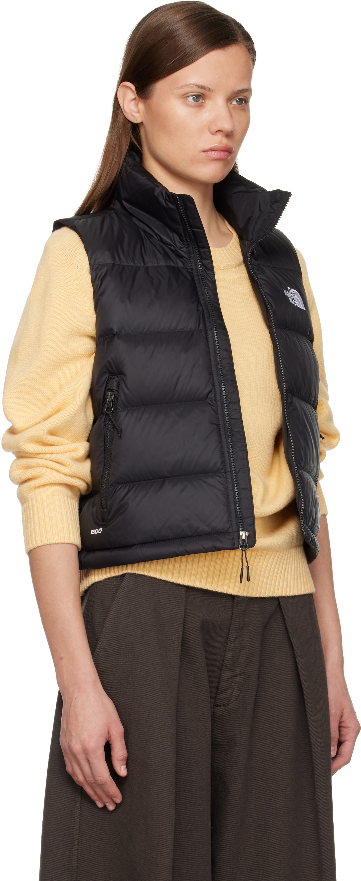 The North Face Black Hydrenalite A-Line Down Vest