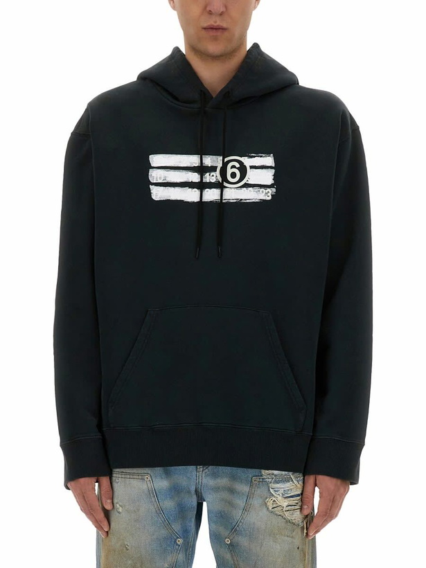 Photo: MM6 Maison Margiela numeric Sweatshirt
